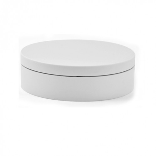 12 cm 360 degrés tournant en platine de platine de platine électrique d'affichage électrique de prise de vue vidéo ProPs PlayTable, charge: 3kg (blanc) SH360W93-09