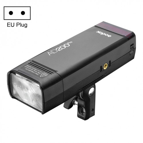 Godox AD200 Pro Pocket Flash Flash Light TTL HSS 2.4G Système X Sans fil X Speedflight Flash Extérieur (Fiche UE) SG68EU613-06