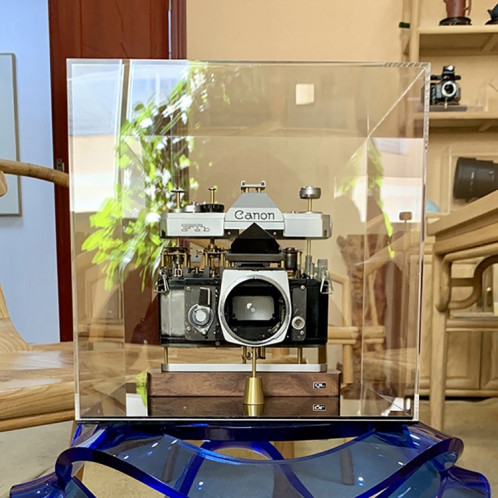 Accessoires de salle de modèle de faux appareil photo factice non fonctionnel Afficher le modèle de caméra de studio photo pour Canon (café) SH372C1924-04