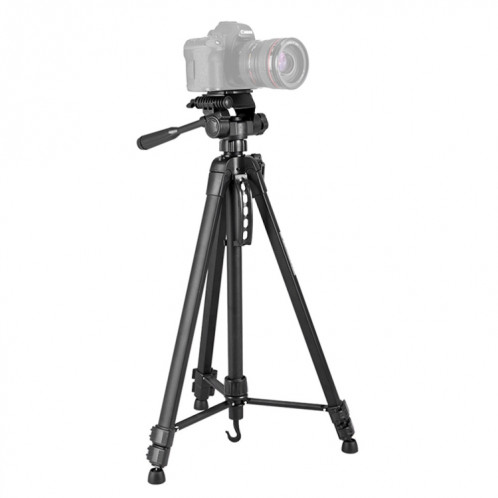 Weifeng WT-3560 Jambes pliantes à 3 sections en Alliage d'aluminium en aluminium en aluminium (noir) SH378B85-08