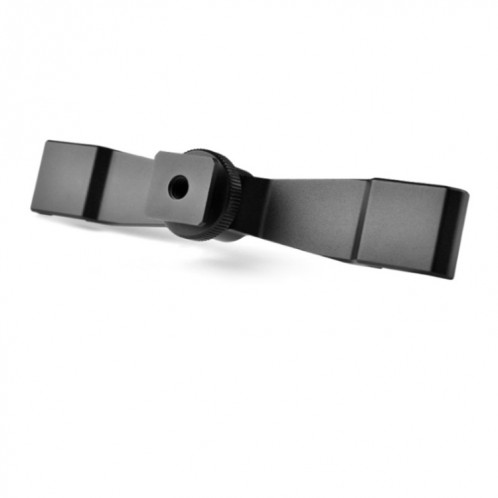 Chaussure à froid Yelangu A641 à double support de montage de chaussure à double froide Support d'alliage d'aluminium (noir) SY382B1693-08