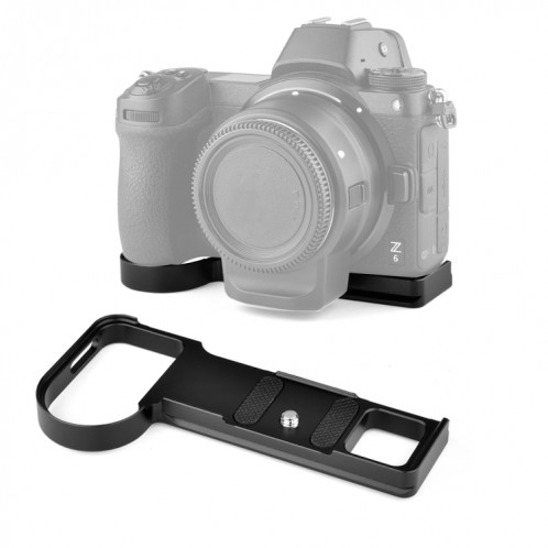 YELANGU CL7 Carte d'extension de caméra Base L Plate pour Nikon Z6 / Z7 (Noir) SY386B1548-08