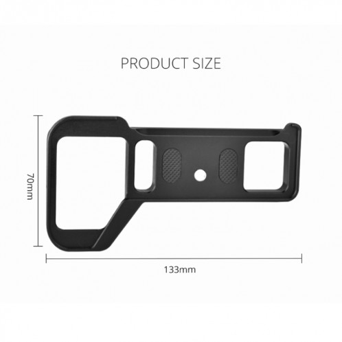 Caméra Yelangu CL8 Caméra Plaque de base L Plaque L pour Sony ILCE-9M2 / A9 II / ILCE-7RM4 / A7R IV (Noir) SY387B1850-08