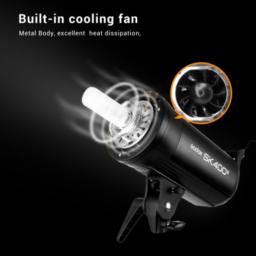 Godox SK400II Studio Flash Light 150ws Bowens Mount Studio Speedlight (UE Plug) SG95EU1772-07