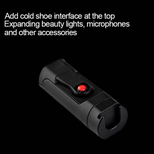 Support de trépied de bureau Fotopro SY-360 avec pince de téléphone rotation à 360 degrés pour petites caméras numériques et smartphones (Noir) SF400B339-07