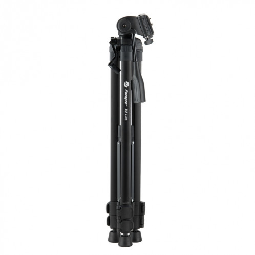 Fotopro X2 LITE SECTION DE TRIPODE DE TRIPODE DE TRIPODE DE TRIPOD AVEC TÊTE TRIPODE TRIPODE TRIPOD TROISSELLE TROISSION U POUR LA TÊTE DSLR & DIGITAL, Hauteur réglable: 53-157cm (Noir) SF403B1326-07