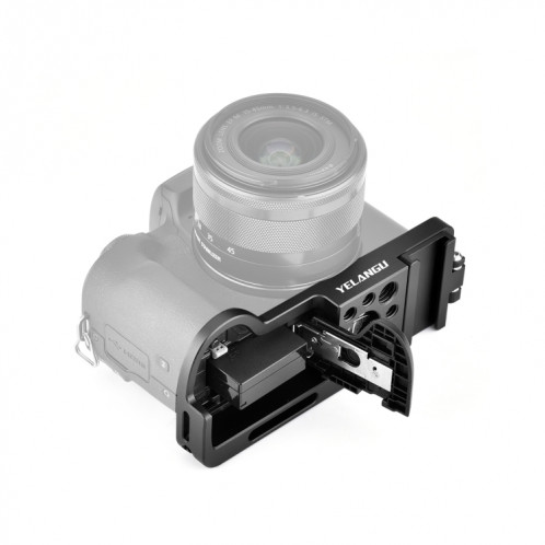 Yelangu CL13 Plaque de base L CAMERA CAMERA pour Canon EOS M50 (Noir) SY451B219-07