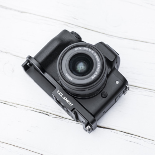 Yelangu CL13 Plaque de base L CAMERA CAMERA pour Canon EOS M50 (Noir) SY451B219-07