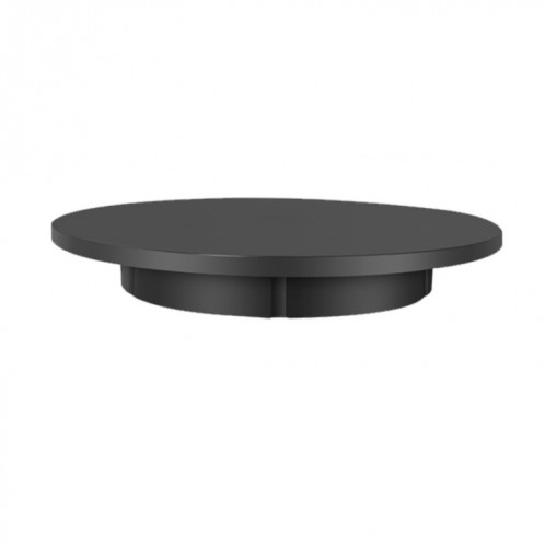 Stand de rotation électrique de 42 cm Stand de prise de vue vidéo PLATEAUTTABLE, CHARGE: 100KG, FIER AU TRAVAIL (Noir) SH523B523-08