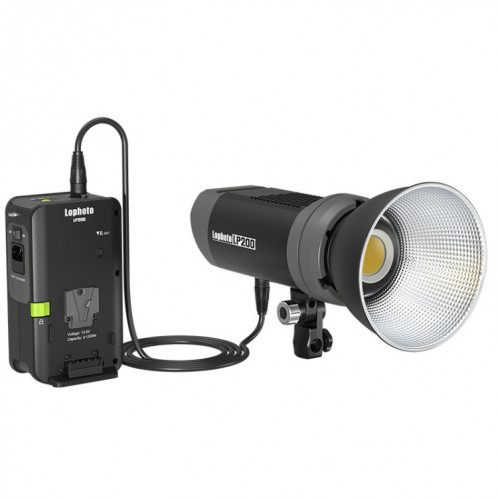 LOGHOTO LP-200 200W Lumière continue LED Studio Lumière de remplissage vidéo (UE Plug) ST69EU1960-07