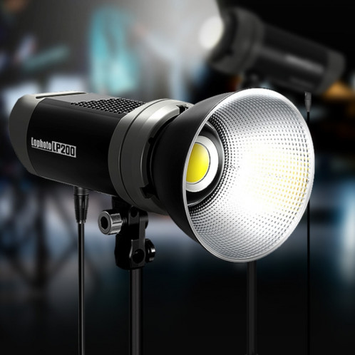 LOGHOTO LP-200 200W Lumière continue LED Studio Lumière de remplissage vidéo (UE Plug) ST69EU1960-07