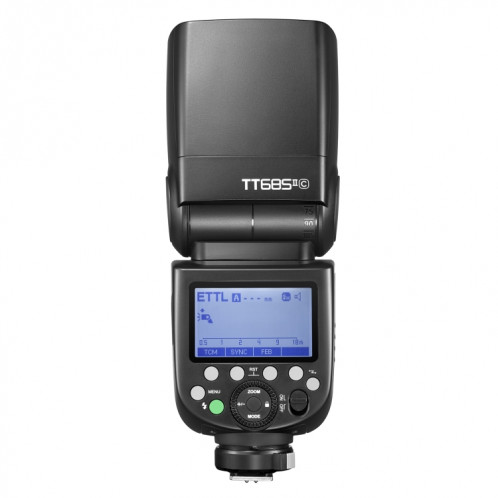 Godox TT685II-C 2.4GHz sans fil TTL HSS 1/8000S Flash Speedlite pour Canon (Noir) SG624B200-08