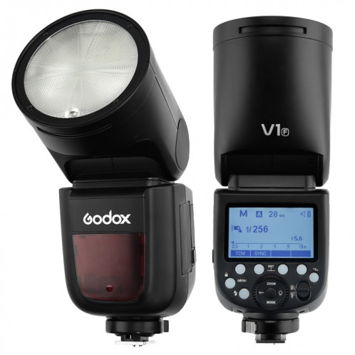 Godox V1F Tête ronde TTL Flash Speedlite pour Fujifilm (Noir) SG638B605-08