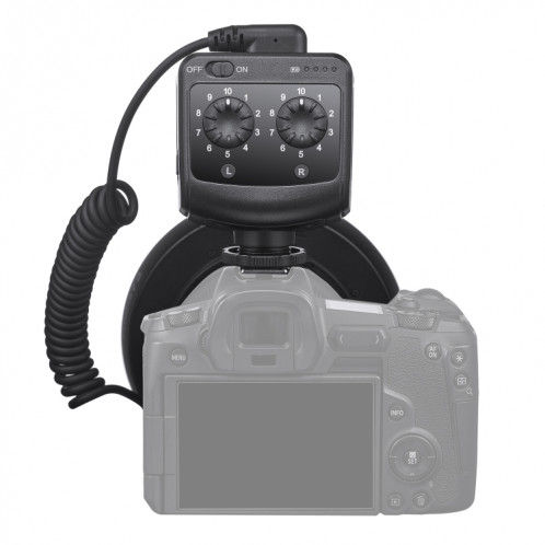 Godox Ring72 Bague macro 48 LED lumière flash avec 8 sonneries d'adaptateur de taille différente (noir) SG678B1973-07