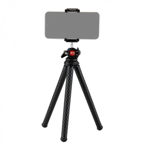 Fotopro RM-88 + Octopus Mini Trépied de bureau Flexible avec pince de téléphone (Noir) SF698B510-06