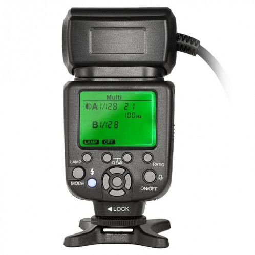 TRIOPO TR-15EX MACRO RING TTL La lumière Flash avec 6 anneaux d'adaptateur de taille différent pour Canon E-TTL (noir) ST868B1582-07