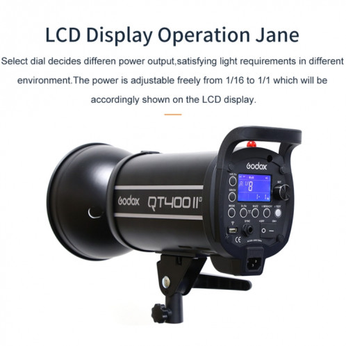 Godox QT400IIM 400WS STROBE Studio Flash Light (Plug EU) SG78EU1700-07