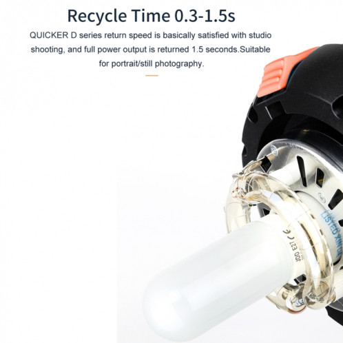 GODOX QT1200IIM 1200WS 1/8000S STROBE STROBE HAUTEUR LUMIÈRE FLASS (PLUGE AU) SG81AU1208-07