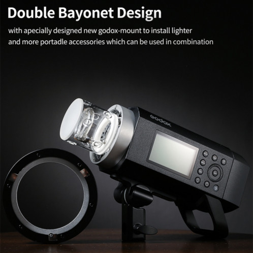 Godox AD400 Pro Witstro 400WS All-in-One Outdoor Flash 2,4 GHz Speedlite Light (Plug EU) SG38EU890-08