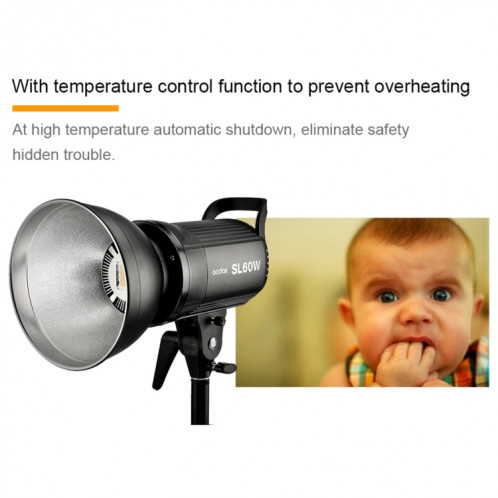 Godox SL60W LED Light Studio Lumière vidéo continue pour photo () SG68EU346-07