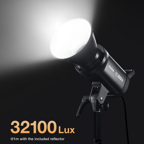 Godox SL100BI 100W 2800-6500K Lumière LED Studio Lumière vidéo continue () SG90EU1119-07