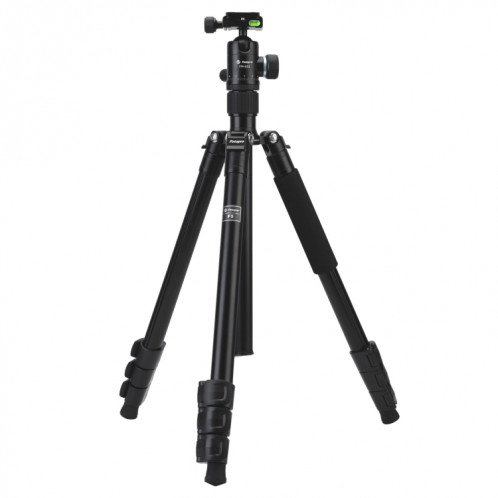 Fotopro F5 Trépied monopode à déverrouillage rapide à 4 sections avec rotule (noir) SF032B406-08