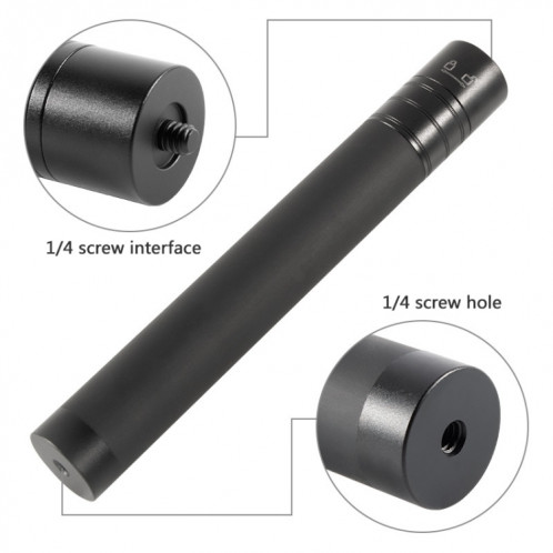 BEXIN P275A Rallonge en Alliage d'Aluminium Selfie Stick Extender, Longueur: 19cm-73cm SB2085338-06