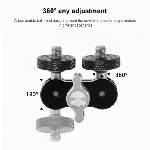 BEXIN TM-2 Multi-fonction Magic Arm Ball Mount Clamp Clip SB21031582-07