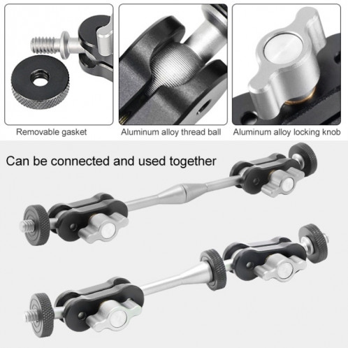 BEXIN TM-3 Multi-fonction Magic Arm Ball Mount Clamp Clip SH2104445-04