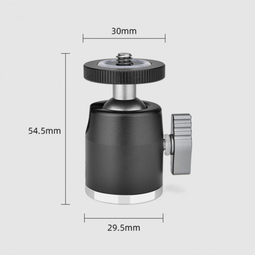 YELANGU LW-A01 Adaptateur de rotule pour trépied panoramique en métal SY21311154-09