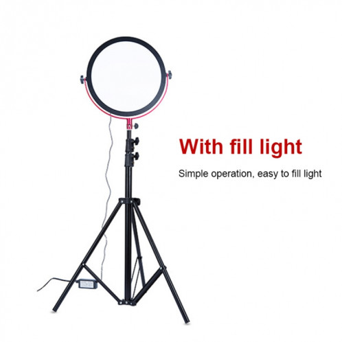 TRIOPO 2.2m hauteur support de support d'éclairage en métal pour photographie professionnelle pour lampe flash de studio ST2165364-08