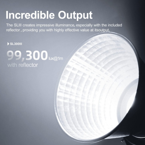 Godox SL300III 330W LED lumière 5600K lumière du jour Flash vidéo () SG94EU1766-08
