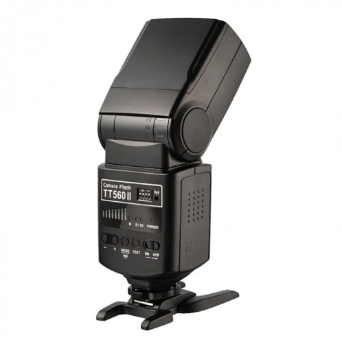 Godox TT560II Sans Fil 433MHz GN38 Flash Speedlite pour Appareil Photo (Noir) SG206B799-08