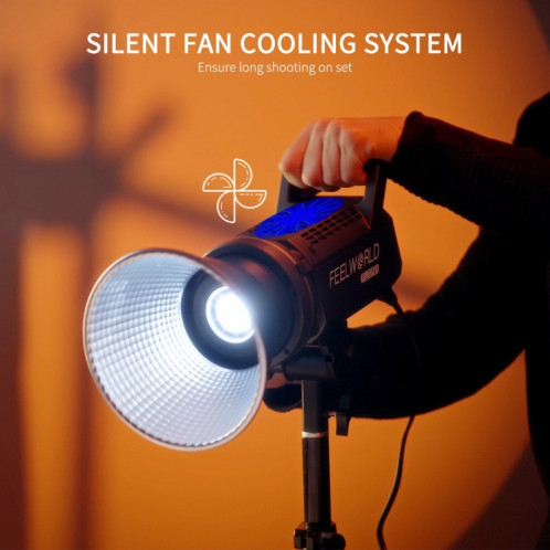 FEELWORLD FL225B Lampe vidéo bicolore à source ponctuelle 225 W, contrôle de l'application Bluetooth () SF37EU1657-010