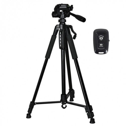3388 1.3m Téléphone portable Live Selfie Trépied DV SLR Support pour appareil photo (Noir) SH243B1675-07