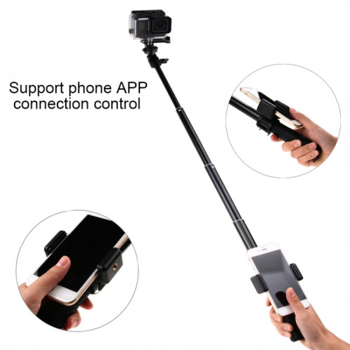 30-93cm Grip Pliable Trépied Titulaire Multi-fonctionnelle Selfie Bâton Monopode pour GoPro HERO5 Session / Téléphone / Xiaoyi Sport Caméras S32302815-013