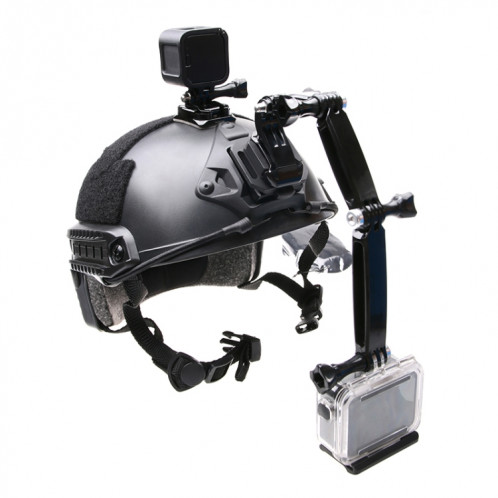 Kit de montage avant de casque pour caméra GoPro HERO6 / 5/5 / Xiaoyi et autres caméras d'action SK23041381-010