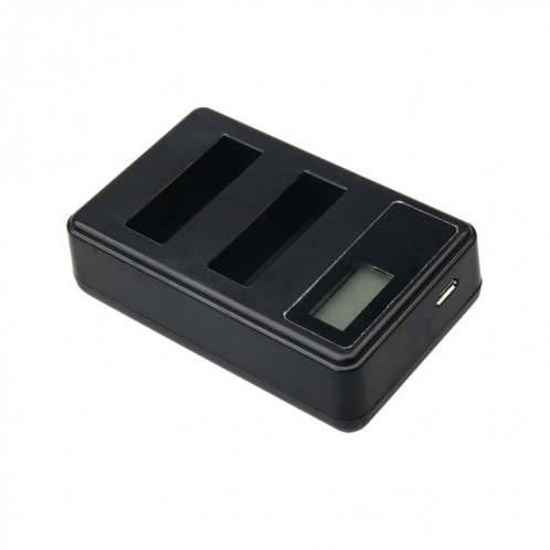 Chargeur de batteries d'écran d'affichage à cristaux liquides d'appareil-photo de sport de Xiaoyi 4K avec le câble d'USB, montre la capacité de remplissage SC2406334-06