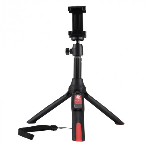 Support de trépied pliable à poignée 20-68cm Monopode d'extension de bâton Selfie multifonctionnel avec clip de téléphone et télécommande, Pour iPhone, Galaxy, Huawei, Xiaomi, HTC, Sony, Google et autres SH26341544-011