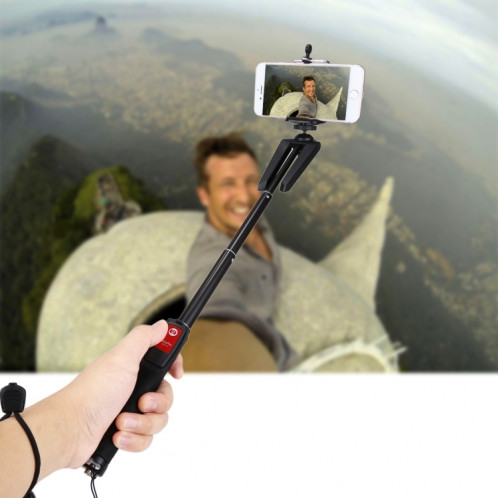 Letspro LY-11 Bâton Selfie extensible avec trépied de poche, autoportrait, monopode, auto-portrait avec déclencheur à distance pour téléphones intelligents, appareils photo numériques et appareils photo sportifs SH3021938-013