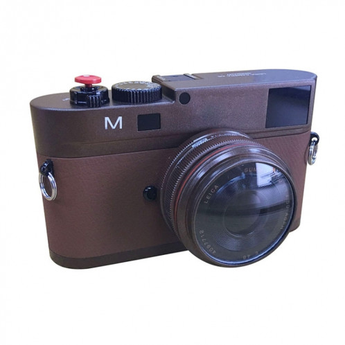 Accessoires de studio photo de modèle d'appareil photo reflex numérique factice non fonctionnel pour Leica M (café foncé) SH21DC275-06