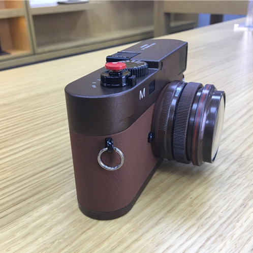 Accessoires de studio photo de modèle d'appareil photo reflex numérique factice non fonctionnel pour Leica M (café foncé) SH21DC275-06