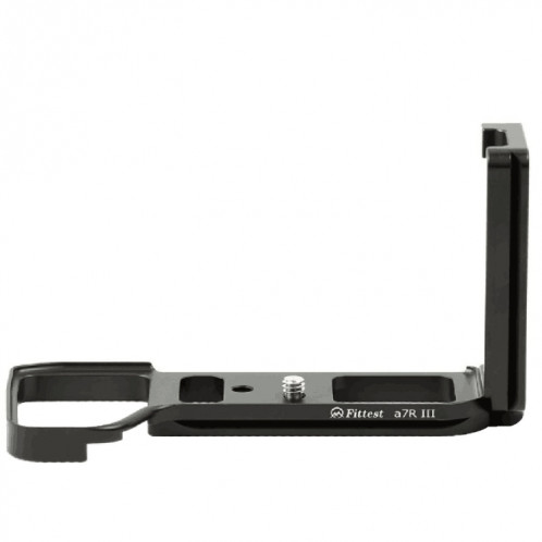 FITTEST A7R III Support à fixation rapide pour support de plaque en L à dégagement vertical pour Sony A7RIII (Noir) SF554B1754-06