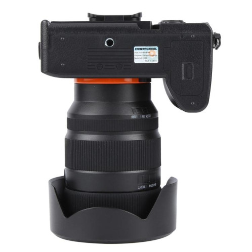 Appareil photo factice pour Sony A7R5 / Alpha 7R V / ILCE-7RM5, modèle d'appareil photo reflex numérique factice, non fonctionnel, accessoires de studio photo (noir) SH411B651-09