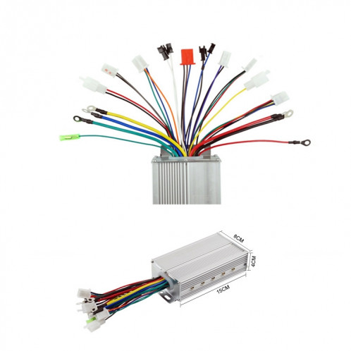 36V-48V 500W 12 tubes Brushless Intelligent Dual-Mode Two-Wheel Three-Wheel Electric Vehicle Controller SH53921676-06