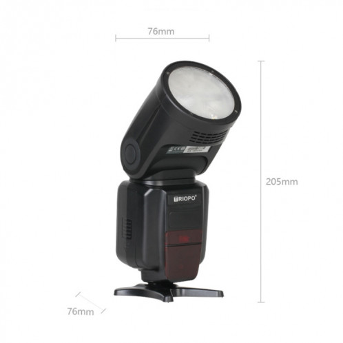 Flash Speedlite TTL haute vitesse 1 / 8000s TRIOPO R1 76WS pour appareils photo reflex numériques Canon / Nikon ST54681265-010