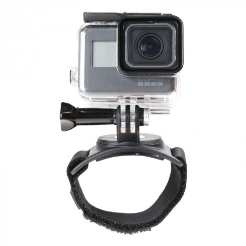 3 en 1 main poignet bras sangles 360 degrés de rotation Mount pour GoPro HERO6 / 5/5 Session / 4 Session / 4/3 + / 3/2/1, Xiaoyi et autres caméras d'action (Noir) S3549125-011