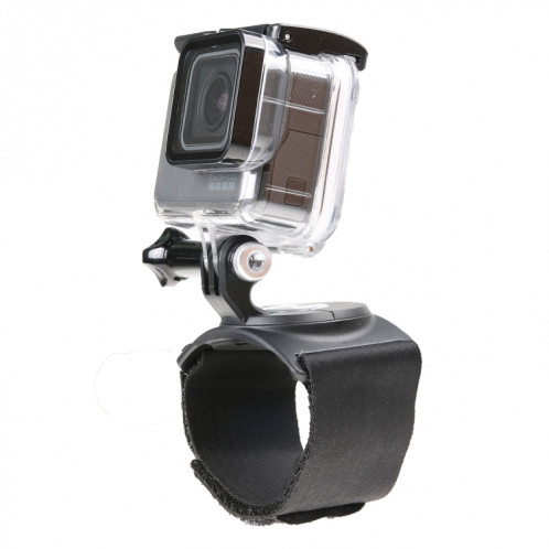 3 en 1 main poignet bras sangles 360 degrés de rotation Mount pour GoPro HERO6 / 5/5 Session / 4 Session / 4/3 + / 3/2/1, Xiaoyi et autres caméras d'action (Noir) S3549125-011