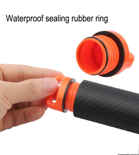 Obturateur Déclencheur + Dôme Port Objectif Couvercle Transparent + Flottant Main Grip Plongée Bâton de flottabilité avec Réglable Anti-Perte Sangle & Vis et Clé pour GoPro HERO6 / 5 SO563185-012
