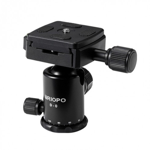 TRIOPO T226 trépied en alliage d'aluminium portable réglable avec tête sphérique D-0 pour appareil photo reflex ST7164368-010